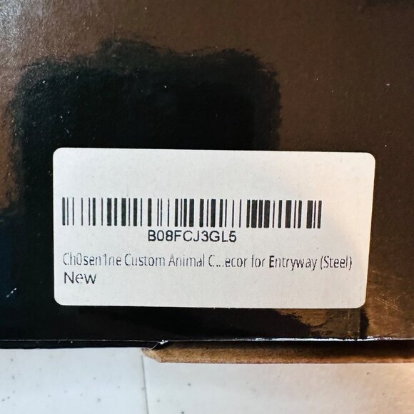 Cat Silhouette Metal Key Rack Home Sweet Home Wall Hook Holder - Picture 8 of 16